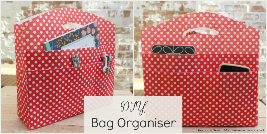 DIY Bag Organiser: The End of Losing Stuff in Your Bag! - Tea and